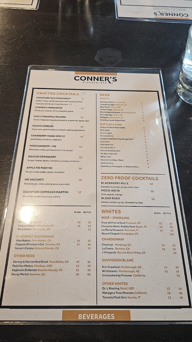 Conner's Kitchen + Bar Menu - Image 3